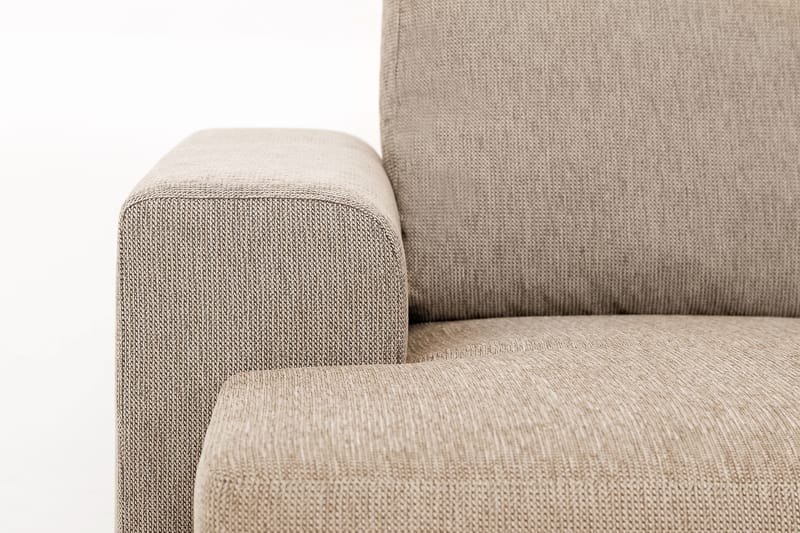 Link Dubbeldivansoffa 4-sits - Beige - U-soffa