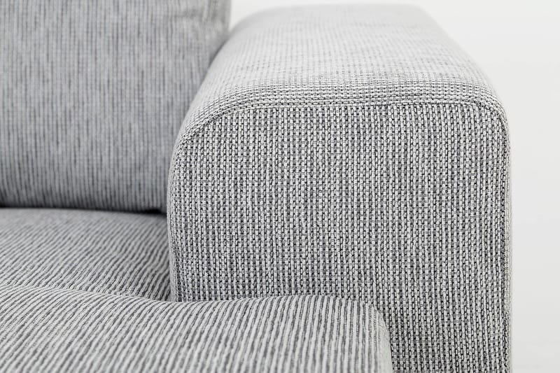 Link U-soffa Large med Divan Höger - Ljusgrå - U-soffa