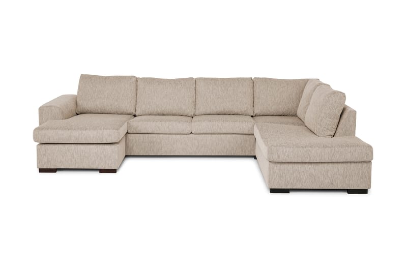 Link U-soffa Large med Divan Vänster - Beige - U-soffa