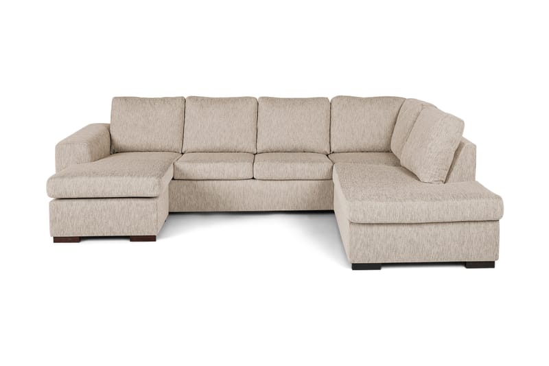 Link U-soffa med Divan Vänster - Beige - U-soffa