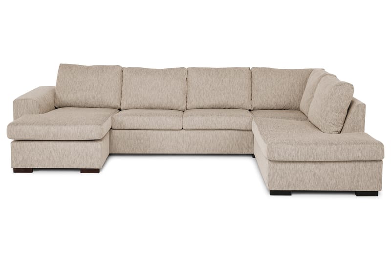 Link U-soffa XL med Divan Vänster - Beige - U-soffa