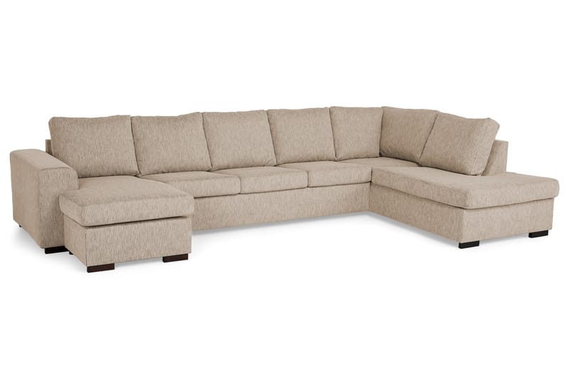 Link U-soffa XXL med Divan Vänster - Beige - Möbler - Soffa - U-soffa