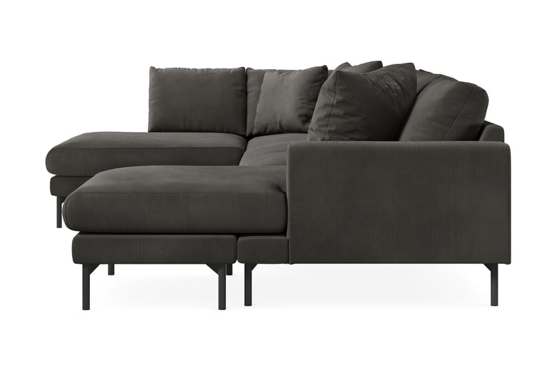 Menard Djup 5-sits Manchester Stor U Soffa 337 cm Bred - Mörkgrå - Möbler - Soffa - U-soffa