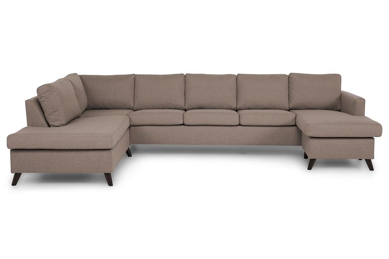 Zero U-soffa Large med Divan Höger - Beige - Möbler - Soffa - U-soffa