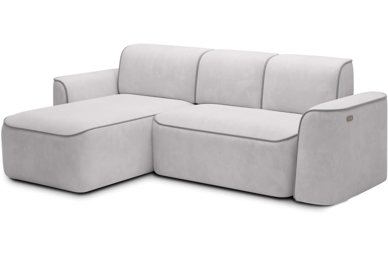 Ume 4-sits Soffa med Divan - Grå - Möbler - Soffa - Divansoffor & schäslongsoffa