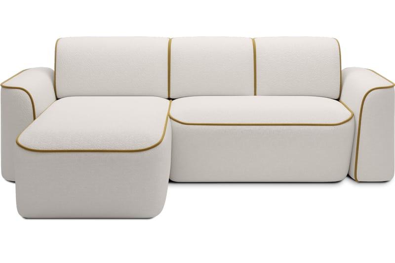 Ume 4-sits Soffa med Divan - Vit - Möbler - Soffa - Divansoffor & schäslongsoffa