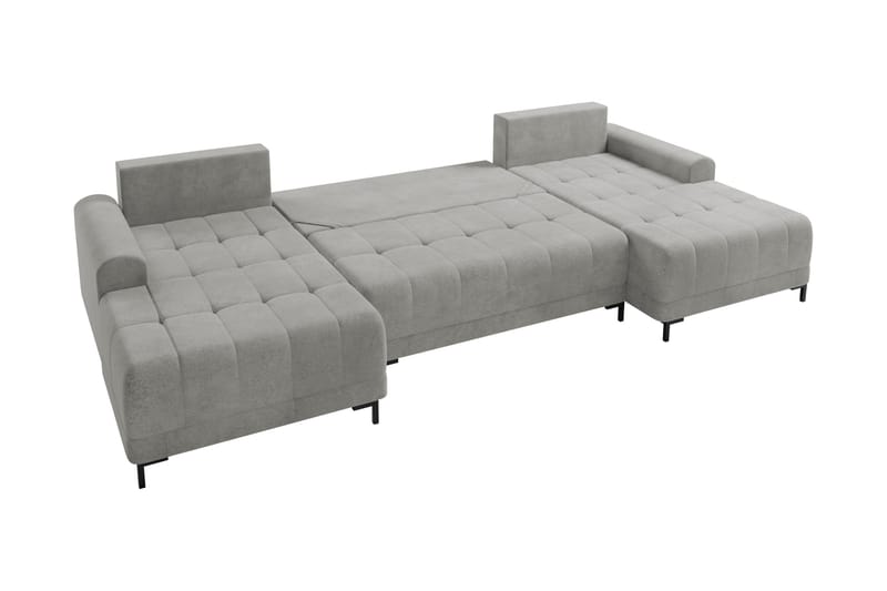 Vilshult Soffa Dubbeldivan 4-sits - Ljusgrå - Möbler - Soffa - U-soffa