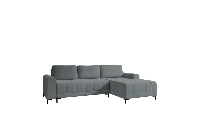 Vilshult Soffa med Divan 3-sits - Grå - Möbler - Soffa - Divansoffor & schäslongsoffa