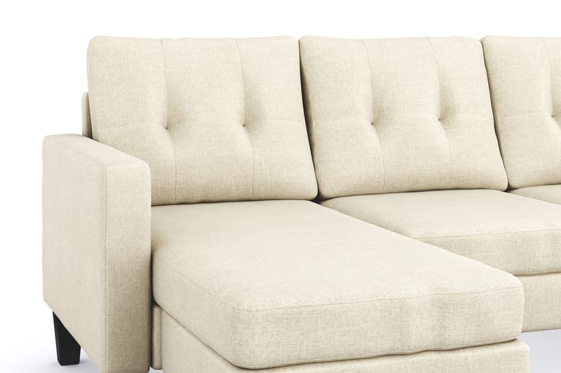 Vislanda 5-sits Soffa med Dubbeldivan - Beige - Möbler - Soffa - U-soffa