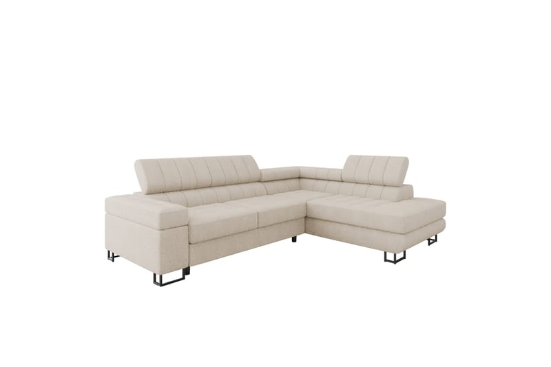 Warwick Soffa med Schäslong 3-sits - Beige - Möbler - Soffa - Divansoffor & schäslongsoffa