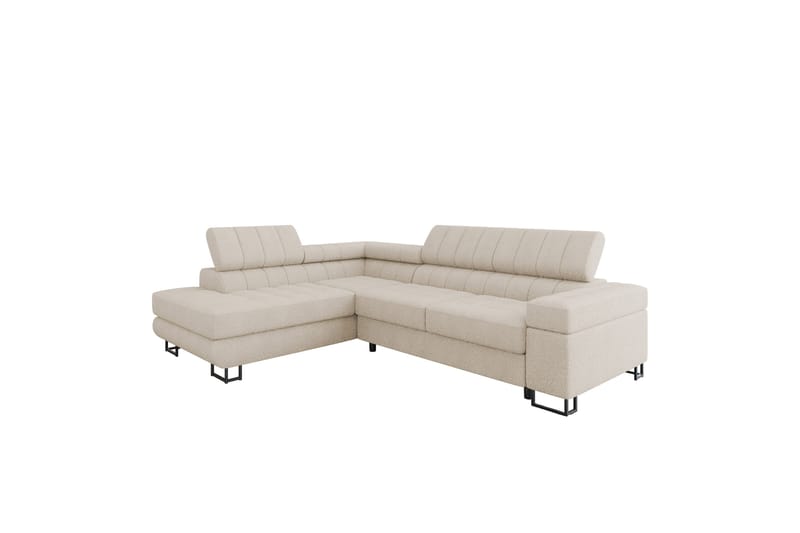 Warwick Soffa med Schäslong 3-sits - Beige - Möbler - Soffa - Divansoffor & schäslongsoffa