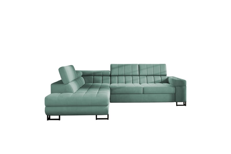 Warwick Soffa med Schäslong 3-sits - Grön - Möbler - Soffa - Divansoffor & schäslongsoffa