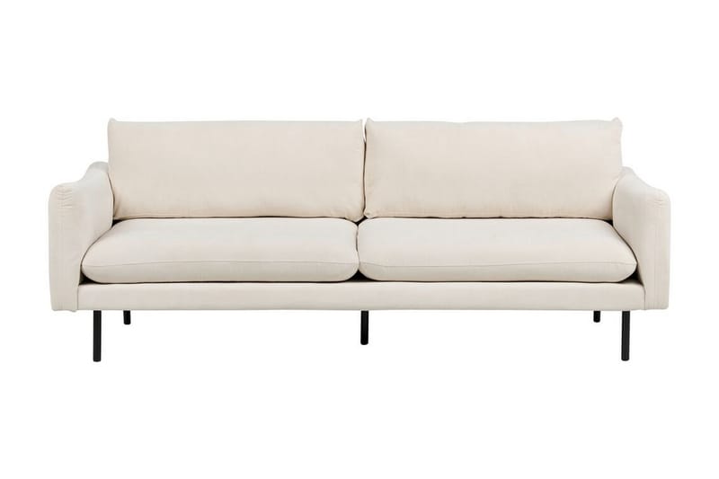 Woodal Soffa 3-sits - Beige/Svart - Möbler - Soffa - 3 sits soffa