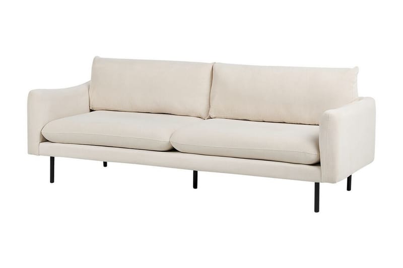 Woodal Soffa 3-sits - Beige/Svart - Möbler - Soffa - 3 sits soffa