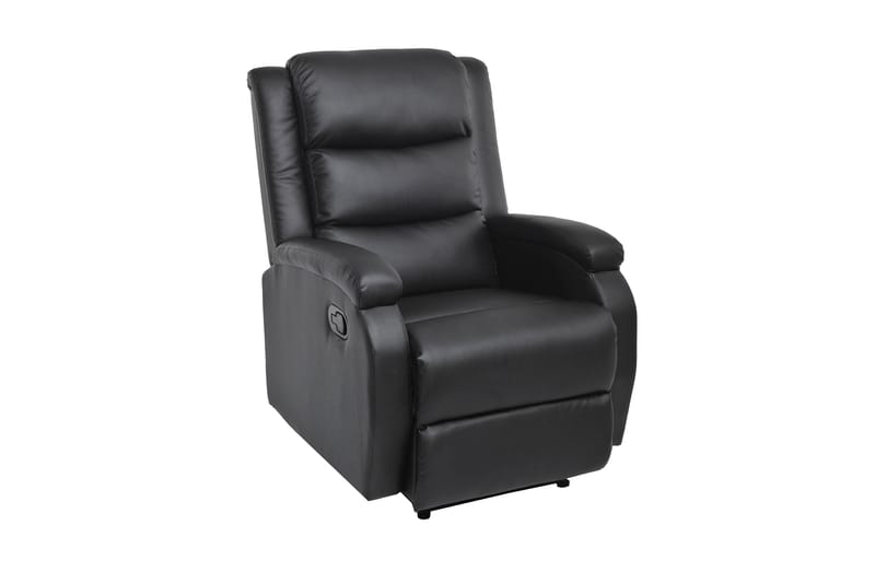 Bengt Recliner med Ottoman - Svart - Möbler - Stolar & fåtöljer - Fåtölj - Biofåtölj & reclinerfåtölj