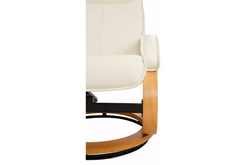 Pasha Reclinerfåtölj Läder - Beige - Biofåtölj & reclinerfåtölj