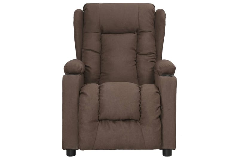 Reclinerfåtölj med uppresningshjälp taupe tyg - Taupe - Möbler - Stolar & fåtöljer - Fåtölj - Biofåtölj & reclinerfåtölj