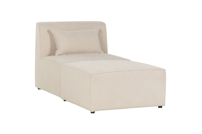 Fabjerg Schäslong 83 cm - Beige - Möbler - Stolar & fåtöljer - Fåtölj - Schäslongfåtölj & divanfåtölj