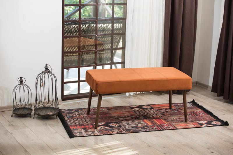 Gending Sittpall 90 cm - Orange - Pall & puff