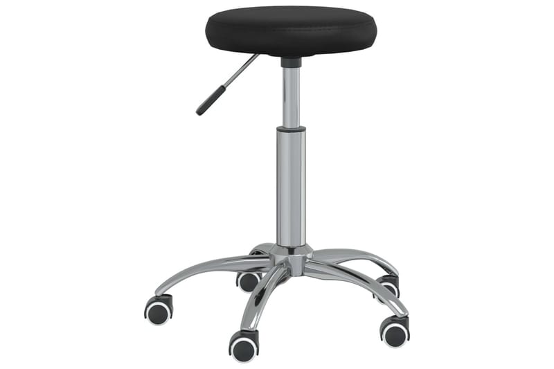 Kontorsstol snurrbar svart konstläder - Svart - Kontorsstol & skrivbordsstol