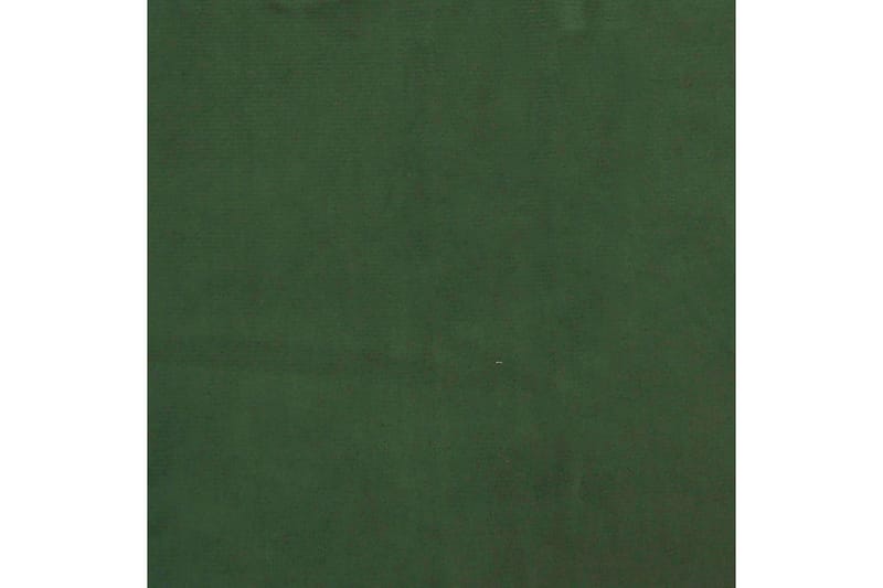 Matstolar 2 st mörkgrön sammet - Grön - Matstol & köksstol