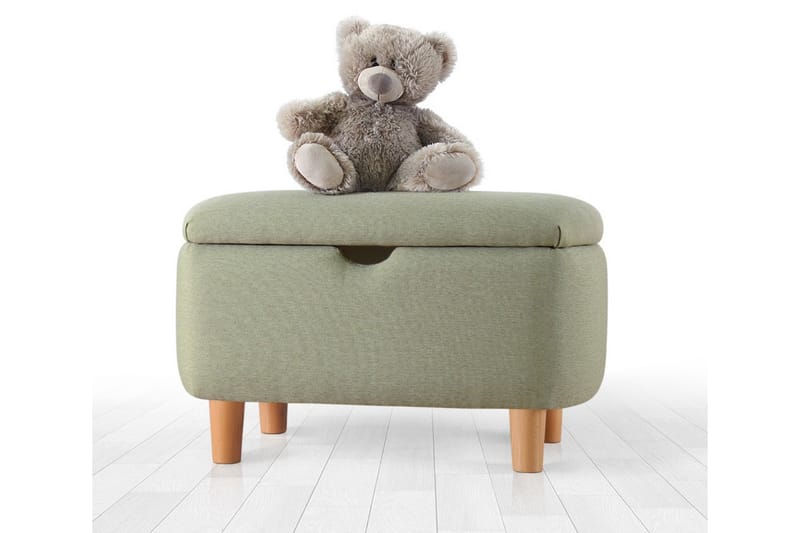 Anaro Sittpuff 61 cm Rektangulär - Grön - Möbler - Stolar & fåtöljer - Pall & puff - Sittpuff