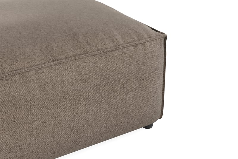 Cubo Fotpallsmodul 80 cm - Brun - Övriga moduler till modulsoffa - Fotpall