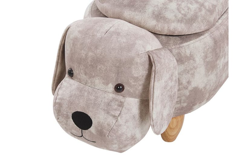 Doggy Sittpuff med Förvaring - Beige - Sittmöbler med förvaring - Sittpuff med förvaring - Sittpuff