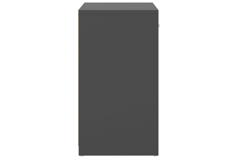 Skobänk grå 94,5x31x57 cm spånskiva - Grå - Hallförvaring - Skobänk & skohylla med bänk