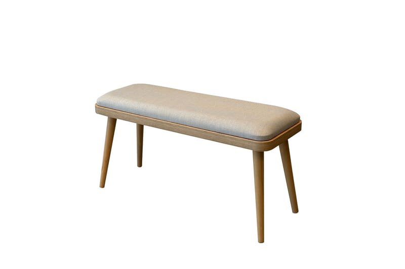 Valsot Sittbänk 33 cm - Ek/Cream - Möbler - Stolar & fåtöljer - Sittbänk - Hallbänk