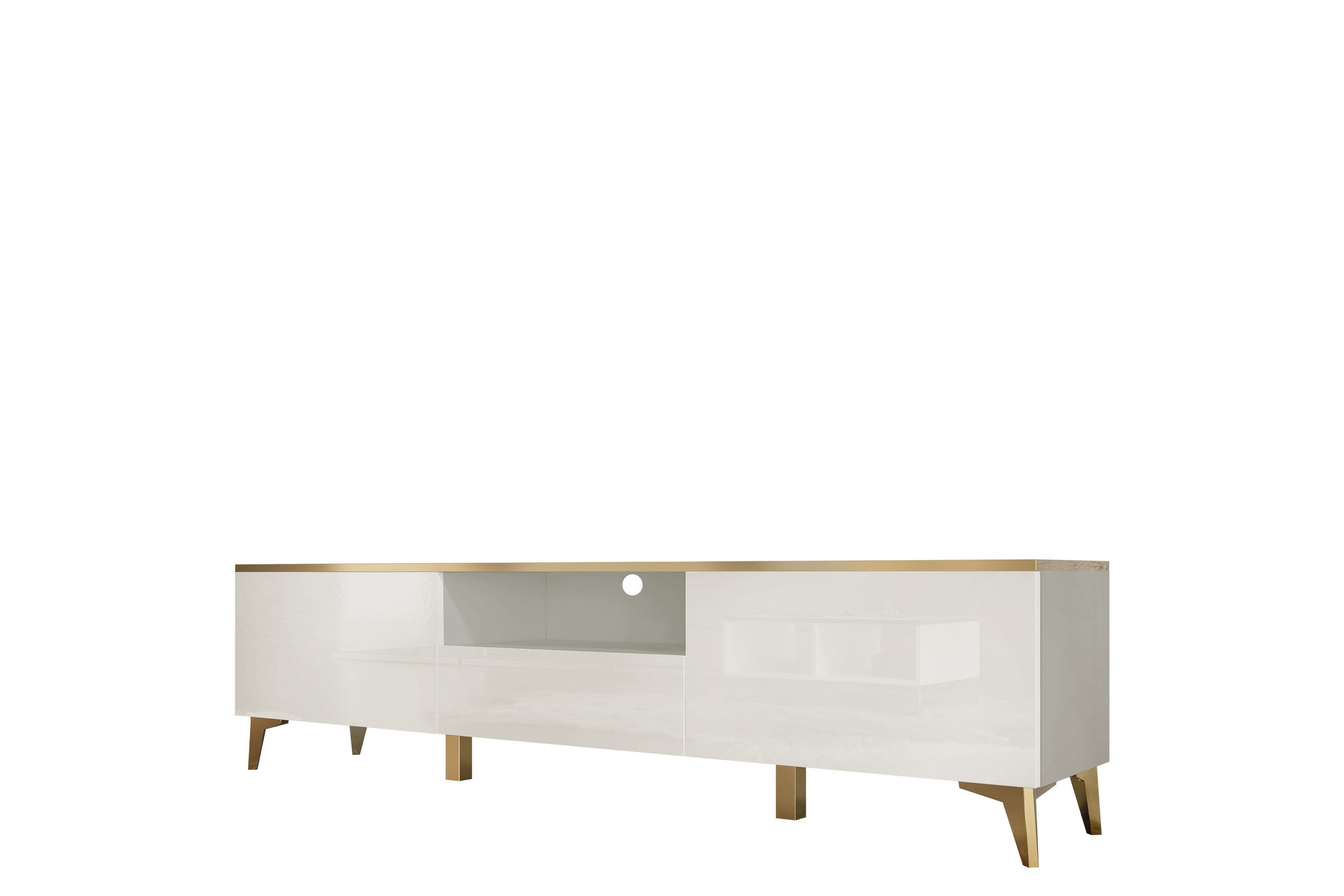 Royston Tv-bänk 200 cm - Beige 5903211368004