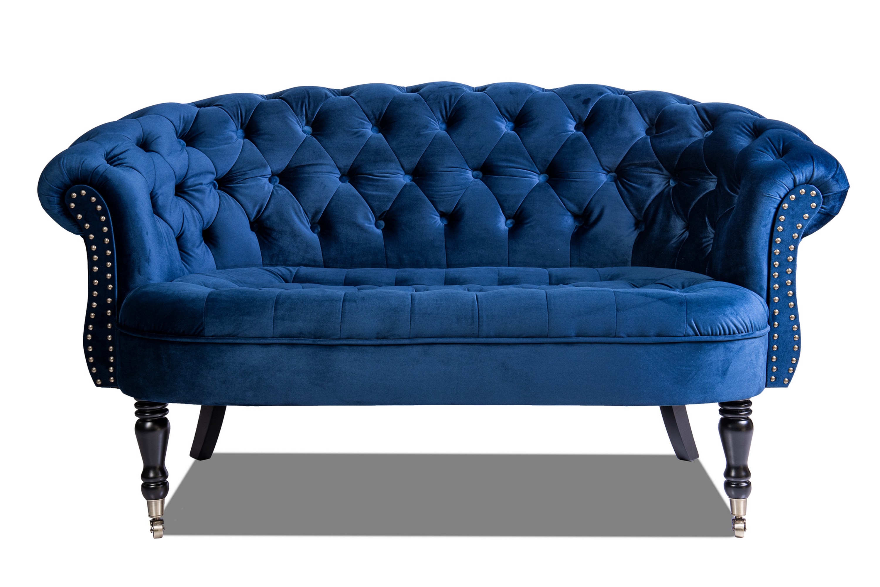 Chesterfield Ludovic Soffa 2-sits - Blå 12102