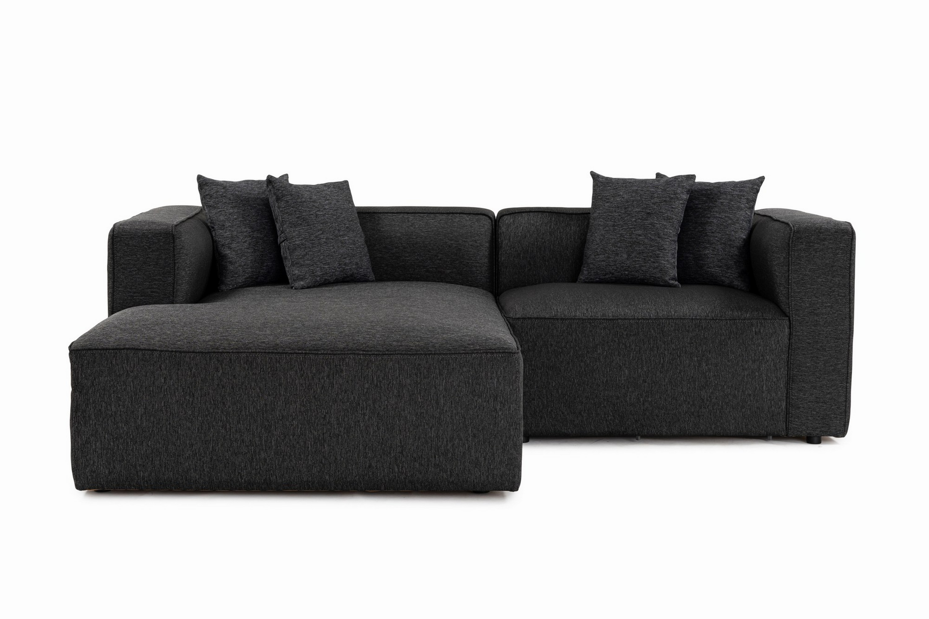 Abbas 4-sits Soffa med Divan - Antracit 560ARE2901