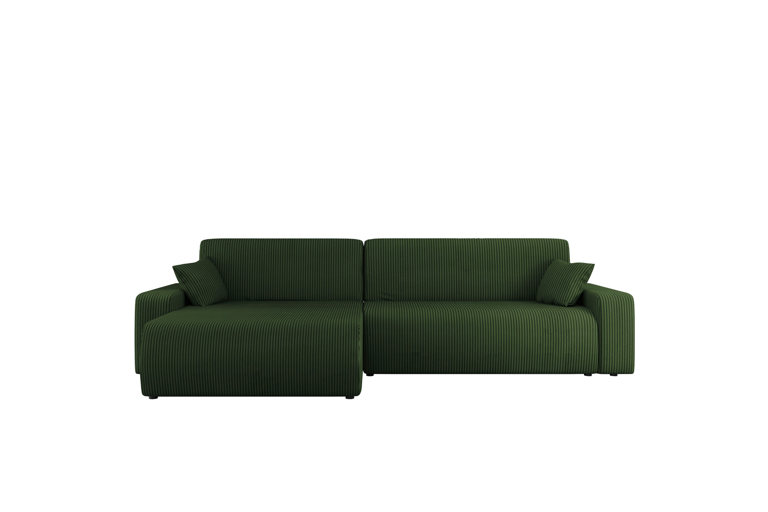 Barile Soffa med Divan 3-sits - Grön 5903211365744