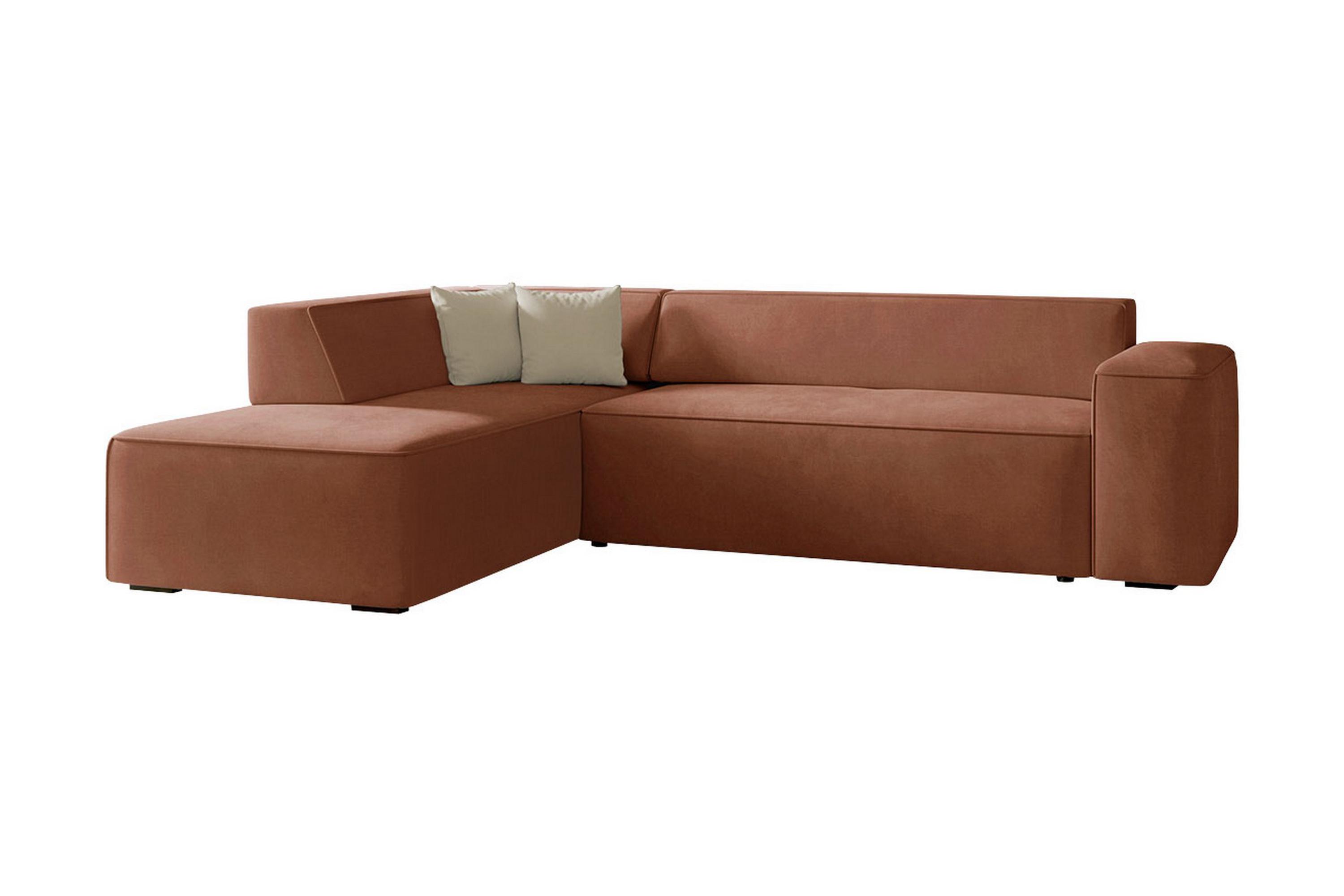 Slucajno 6-sits Soffa Vänster - Rosa 116653