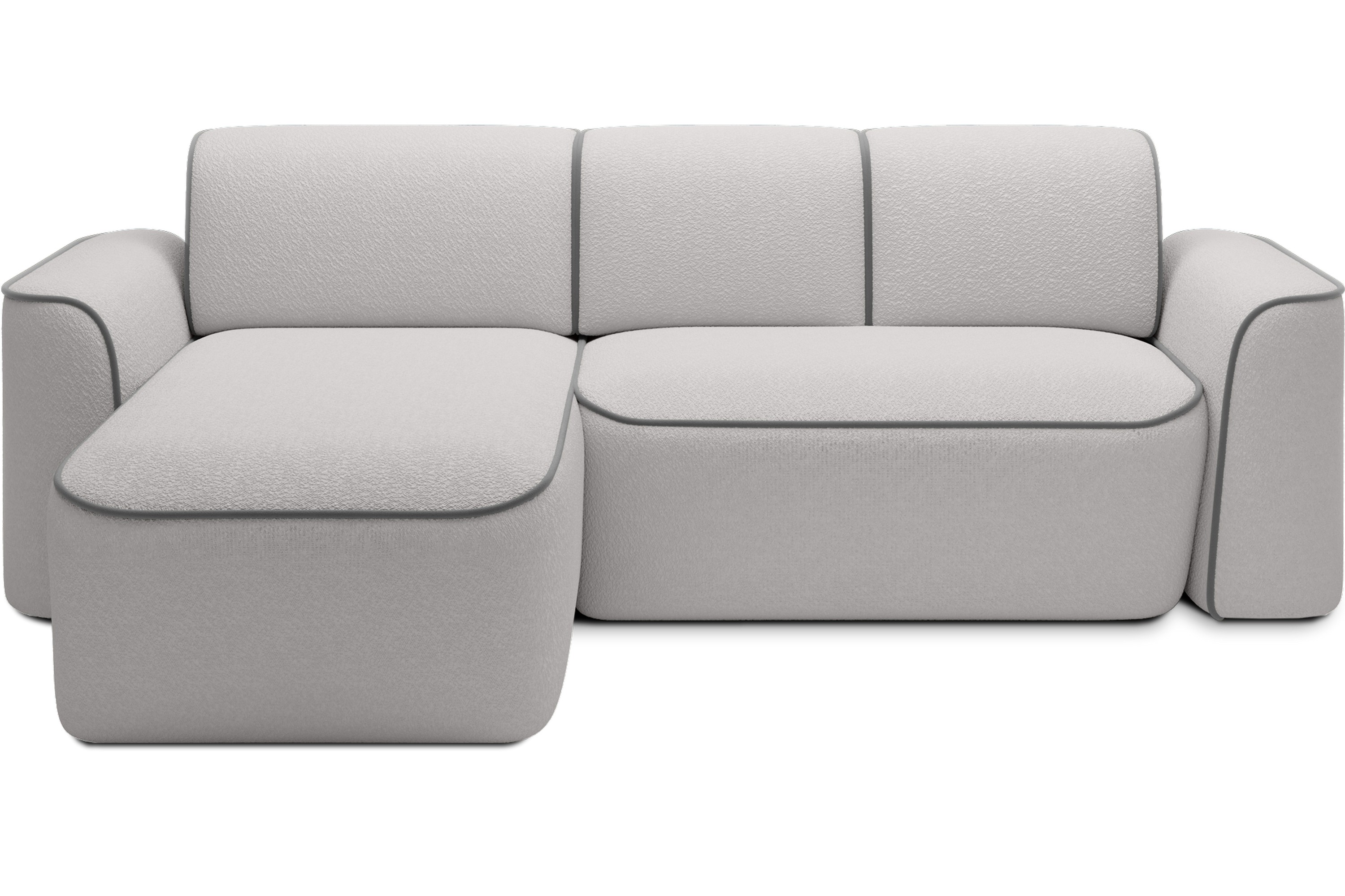 Ume 4-sits Soffa med Divan - Grå CO-UME-LT-03ROY-04VE