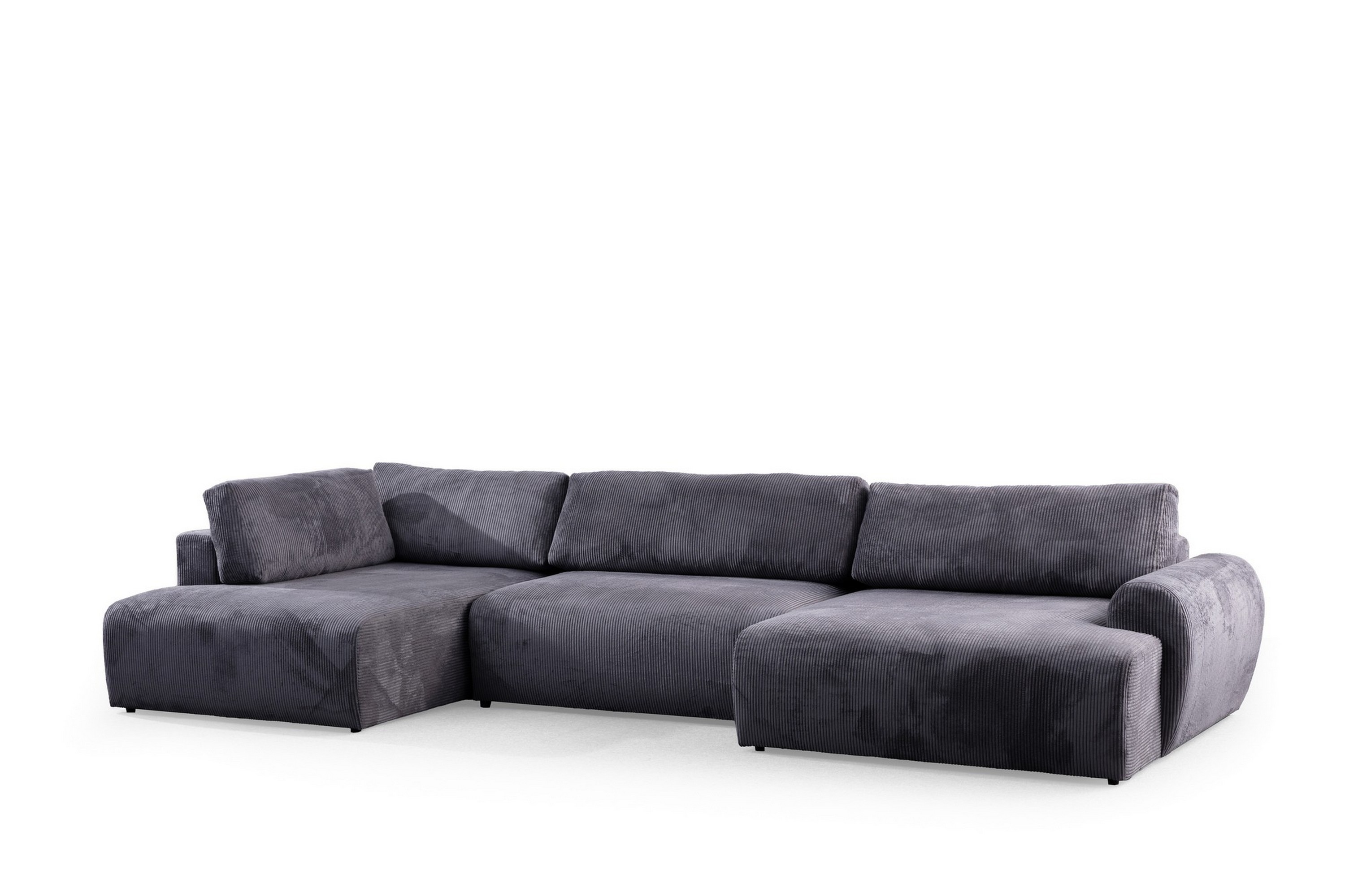 Gaudir 4-sits Soffa med Divan - Antracit 560ARE1243