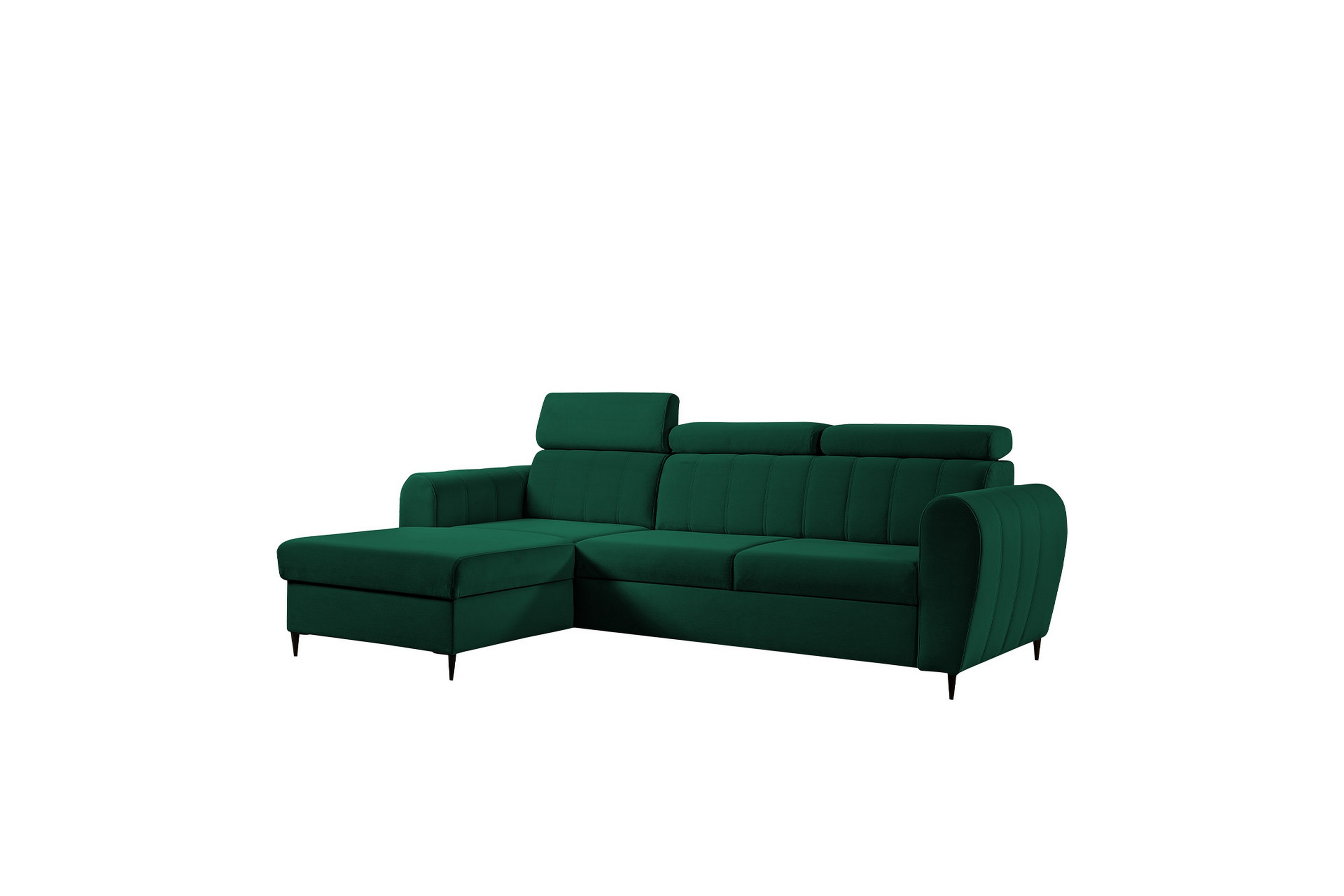 Hoffman Soffa med Divan 3-sits - Grön 5903211312991