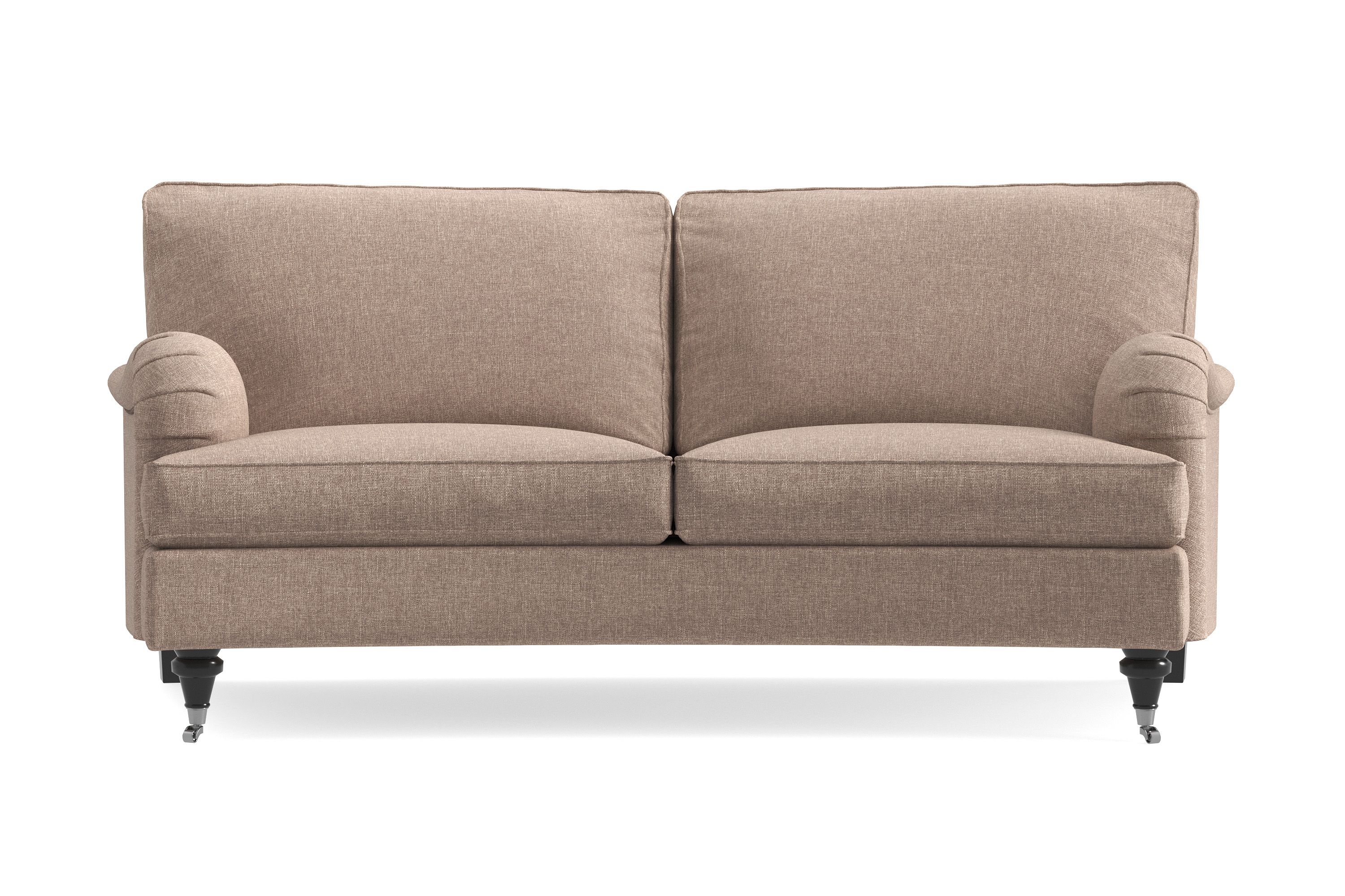 Howard Classic 2-sits Soffa Svängd - Mörkbeige 2220978