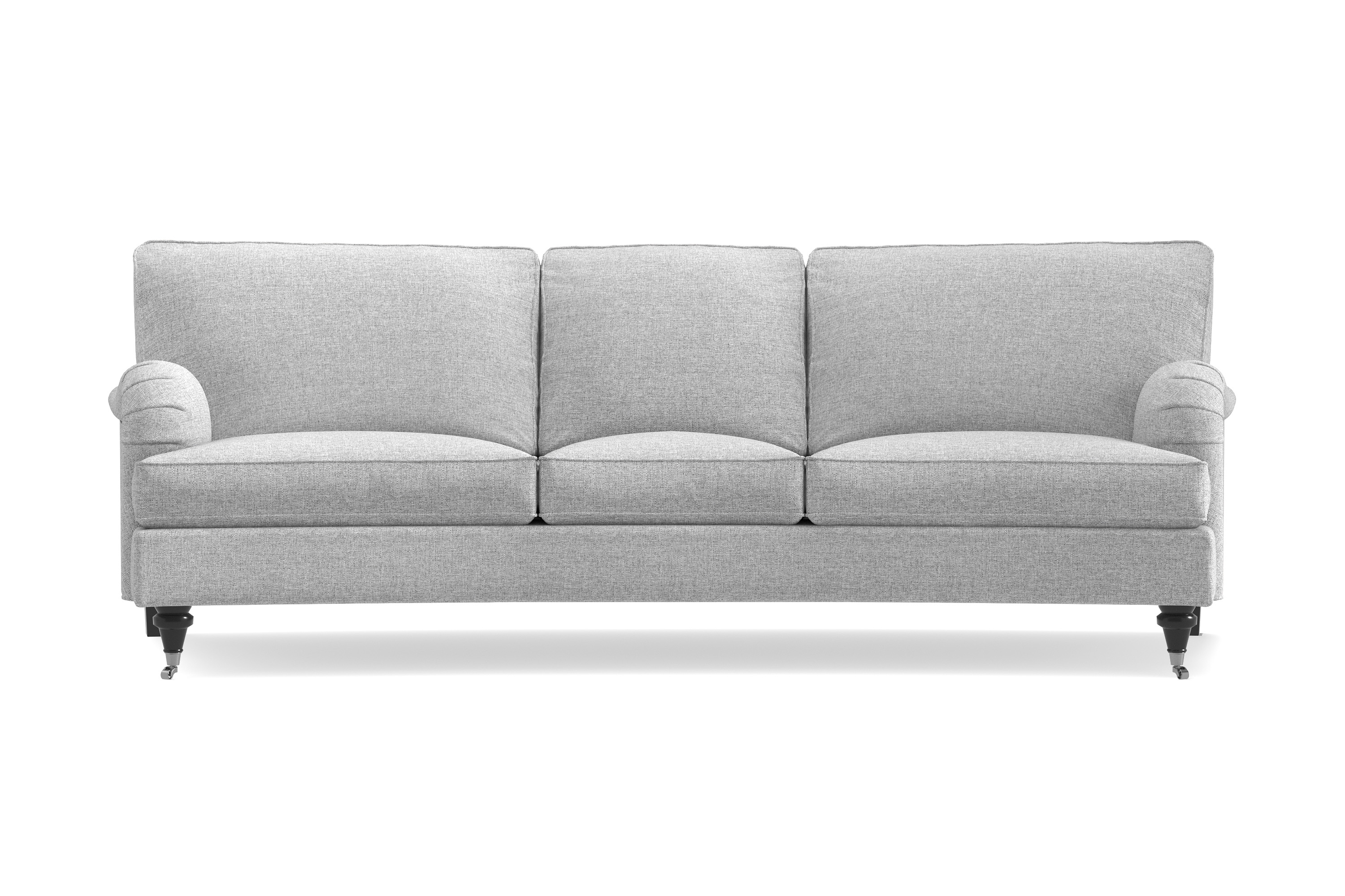 Howard Classic 3-sits Soffa Svängd - Grå 2220962