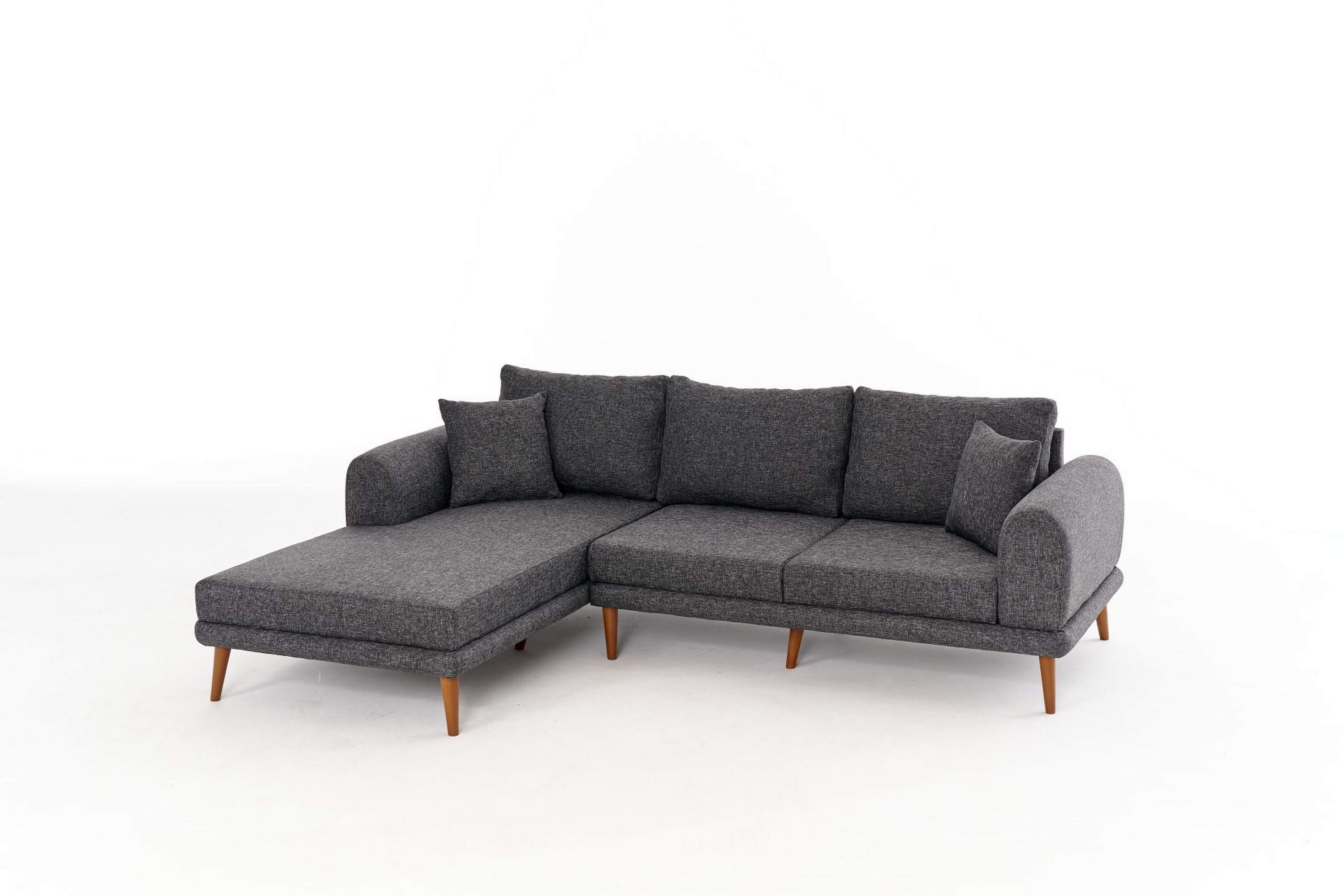 Khambalia 4-sits Soffa med Divan - Antracit 825BLC2993