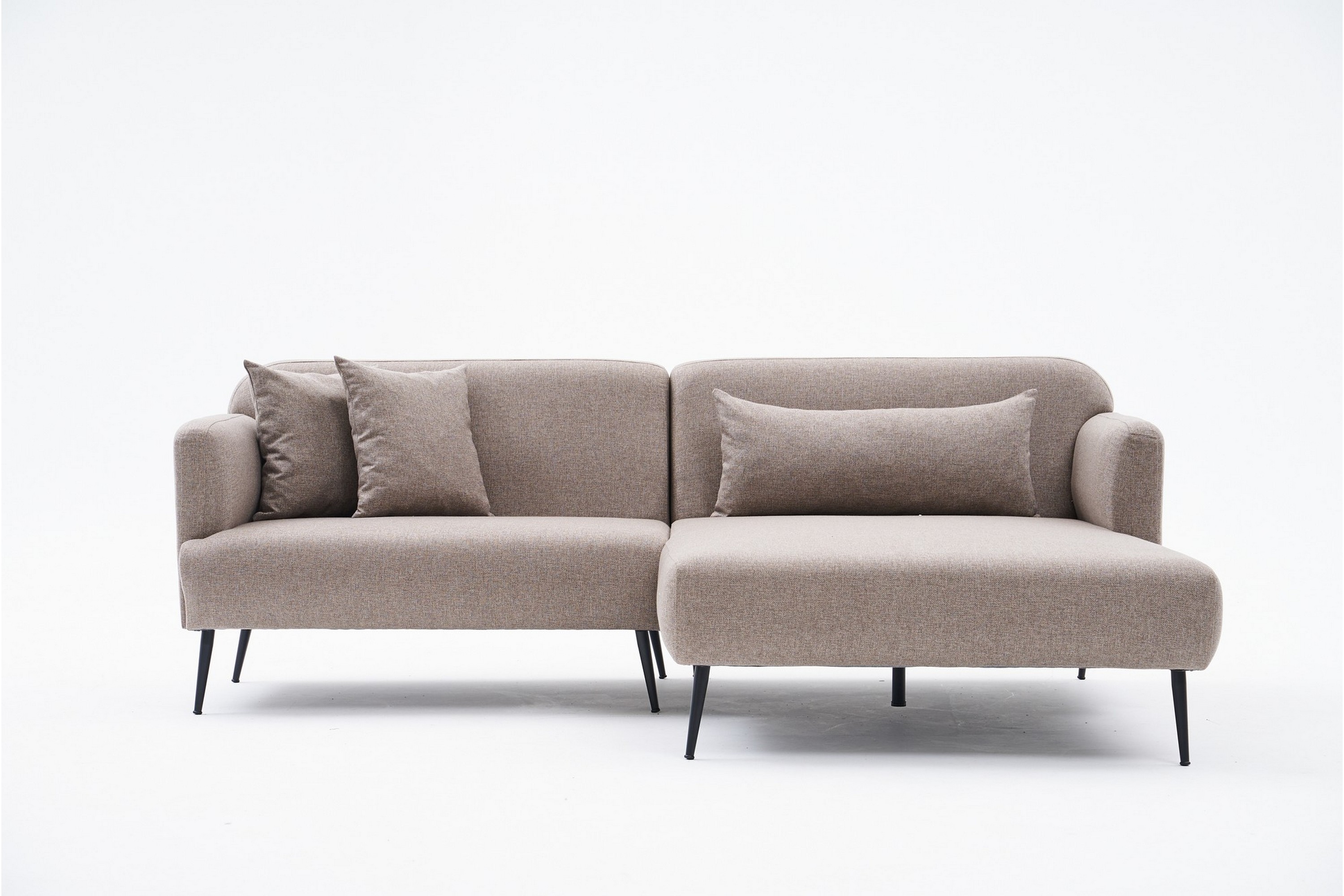 Revos 4-sits Soffa med Divan - Brun 825BLC2952