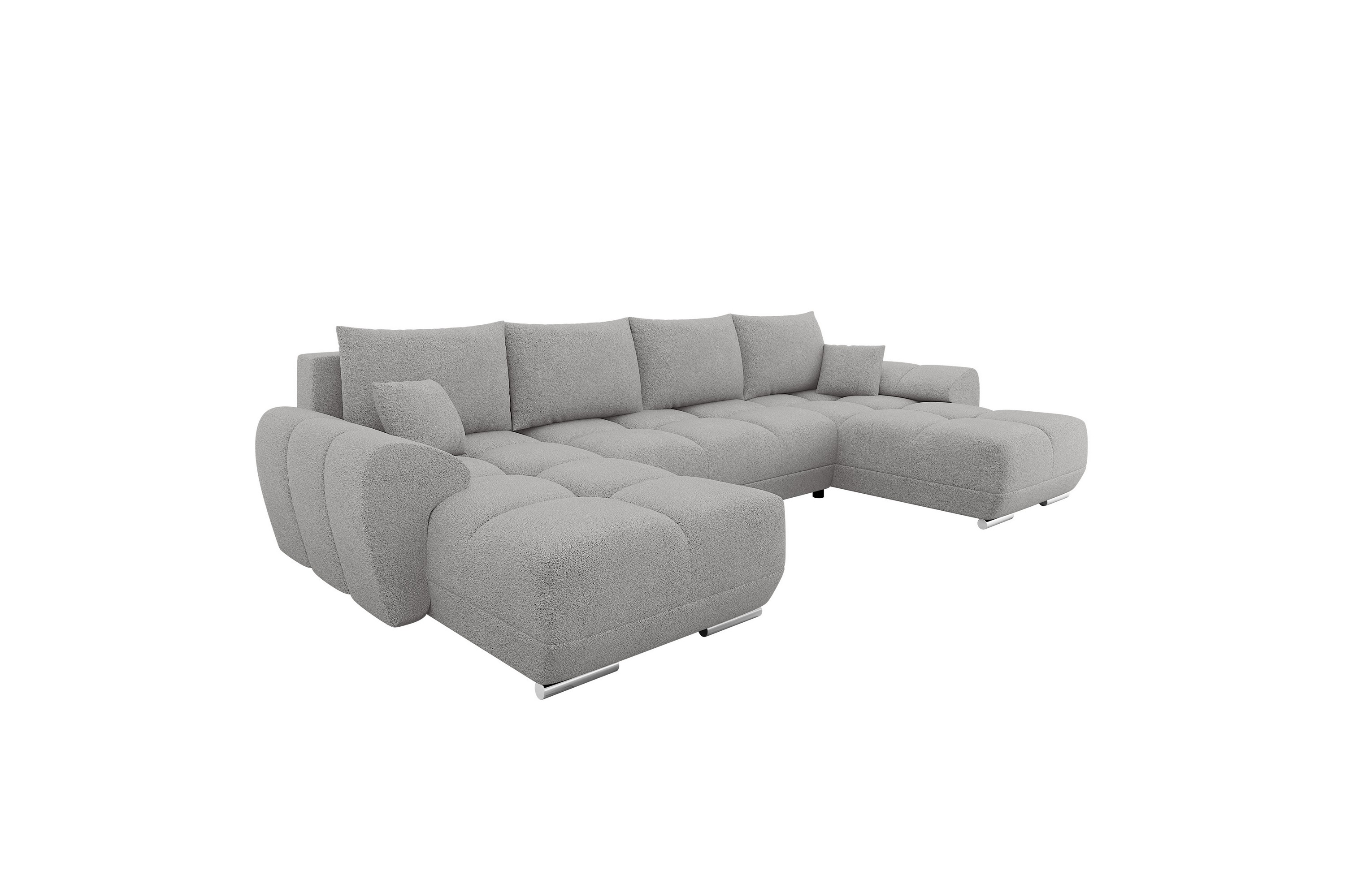 Simerly Soffa Dubbeldivan 4-sits - Grå 5903211365423