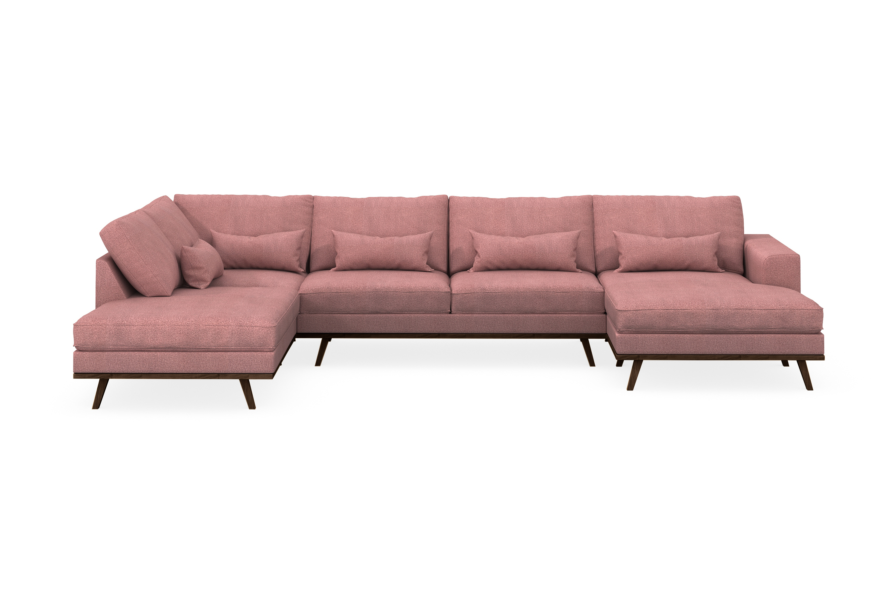 Copenhagen U-Soffa - Rosa 2204864