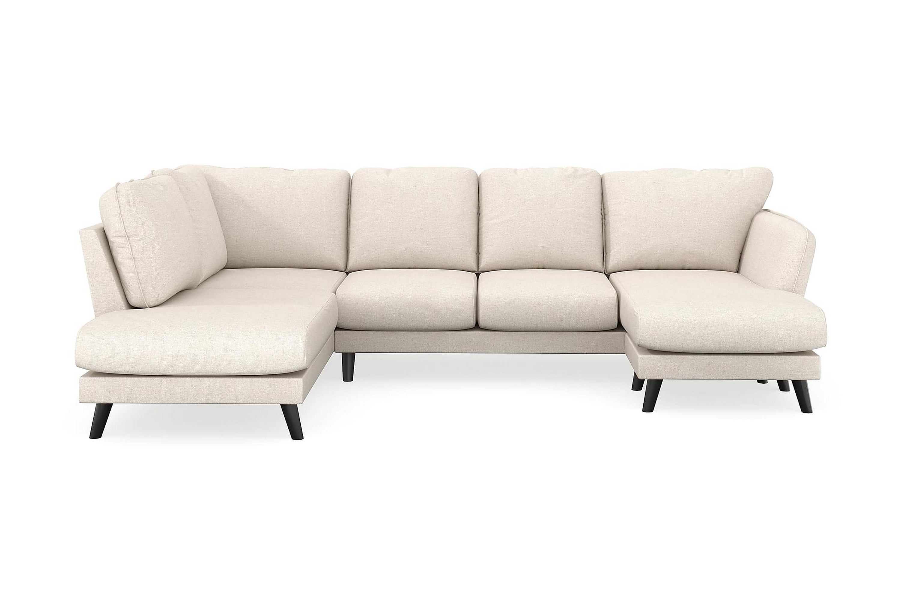 Trend Lyx U-soffa med Divan Höger - Beige