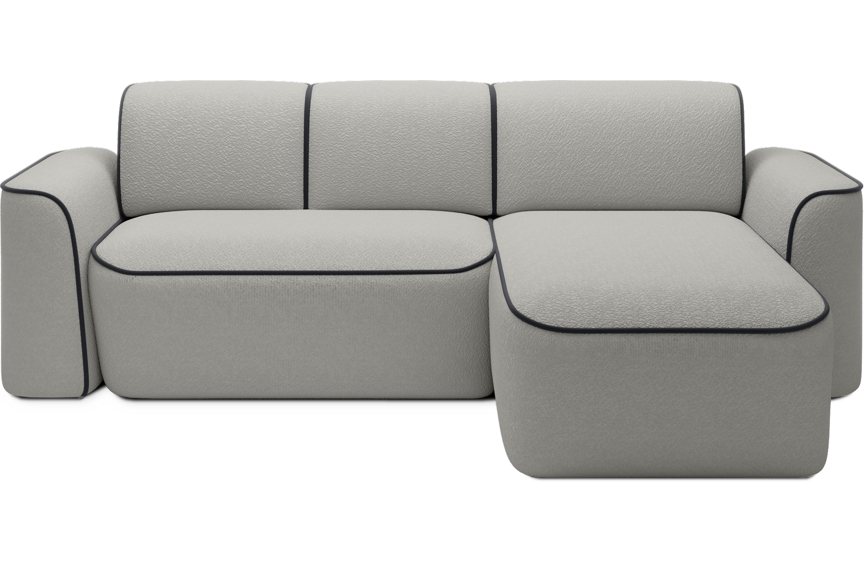 Ume 4-sits Soffa med Divan - Grå CO-UME-RT-04ROY-06VE