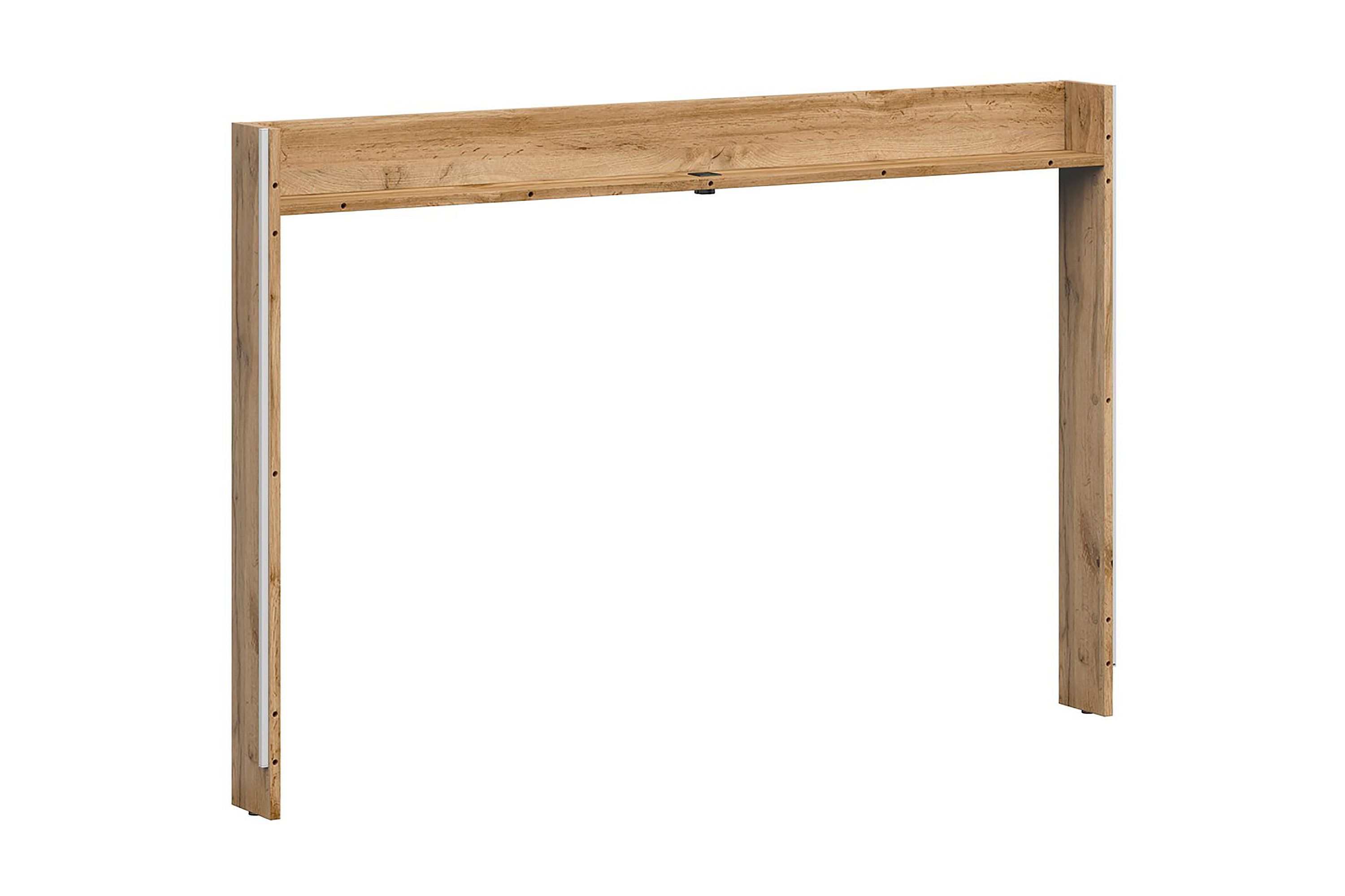 Alginet Sängskena 12x138 cm med USB - Trä/natur 8598182