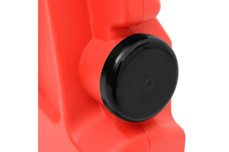 Hopfällbar trafikbarriär röd 210x50x105 cm - Bilskydd & rattlås