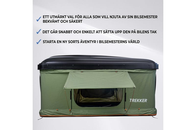 Trekker Taktält Hut M - Svart - Tält