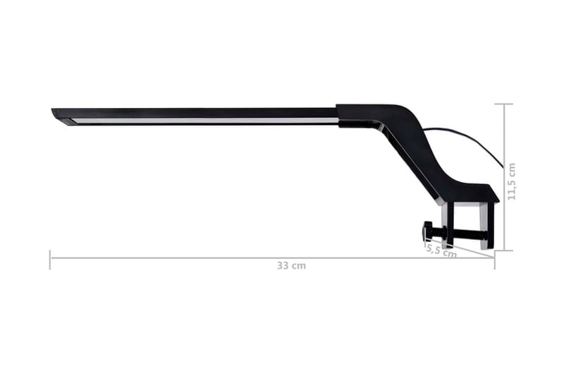 Akvariebelysning med klämma 35-55 cm blå och vit - Sport & fritid - För djuren - Fisk & reptiler - Akvariedekoration & tillbehör - Akvariebelysning